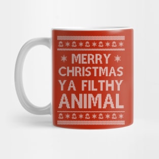 Merry Christmas Ya Filthy Animal Mug